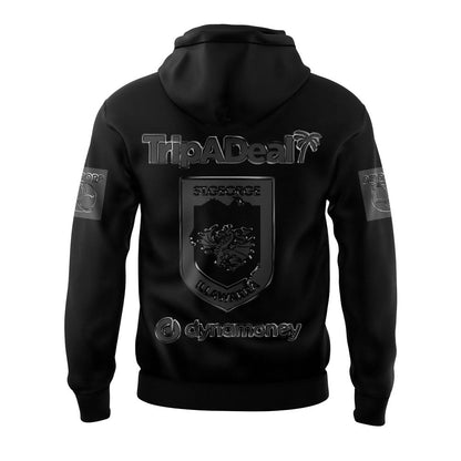 Limited Edition St. George Illawarra Dragons Back In Black Hoodie