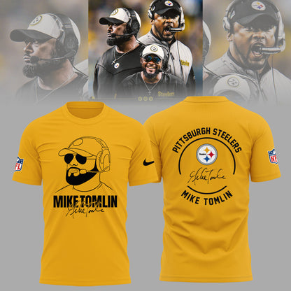 Pittsburgh Steelers Thank you Coach Mike Tomlin Limited Edition Combo T-Shirt