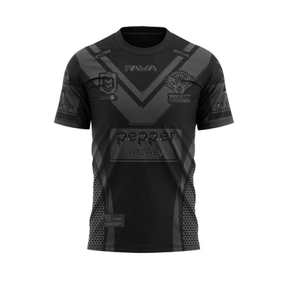 Limited Edition Wests Tigers Back In Black Uniform Shirt
