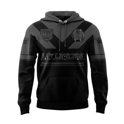 Limited Edition Canterbury Bulldogs Back In Black 1995 Hoodie