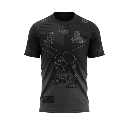 Limited Edition Gold Coast Titans Back In Black Uniform Shirt