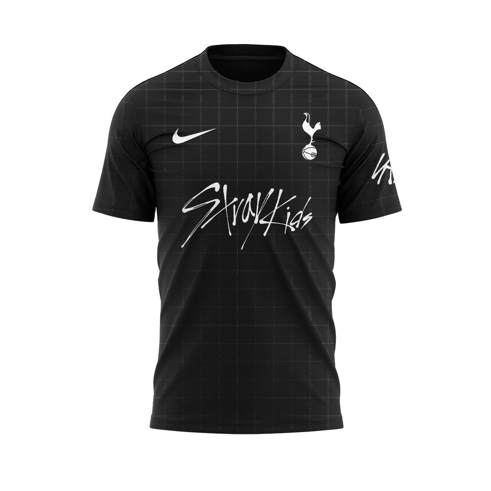 Limited Edition Tottenham Hotspur x Stray Kids Show Black TShirt