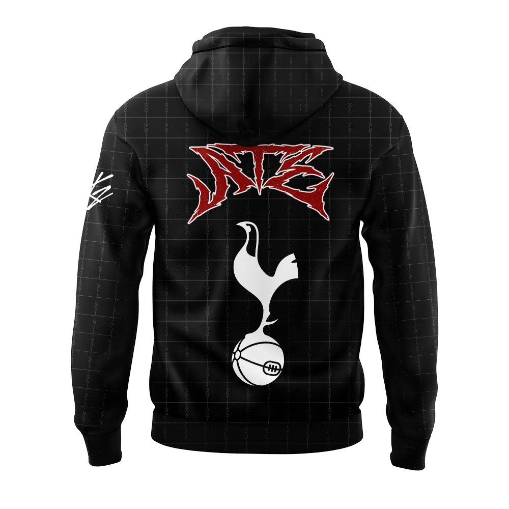 Limited Edition Tottenham Hotspur x Stray Kids Show Black Hoodie