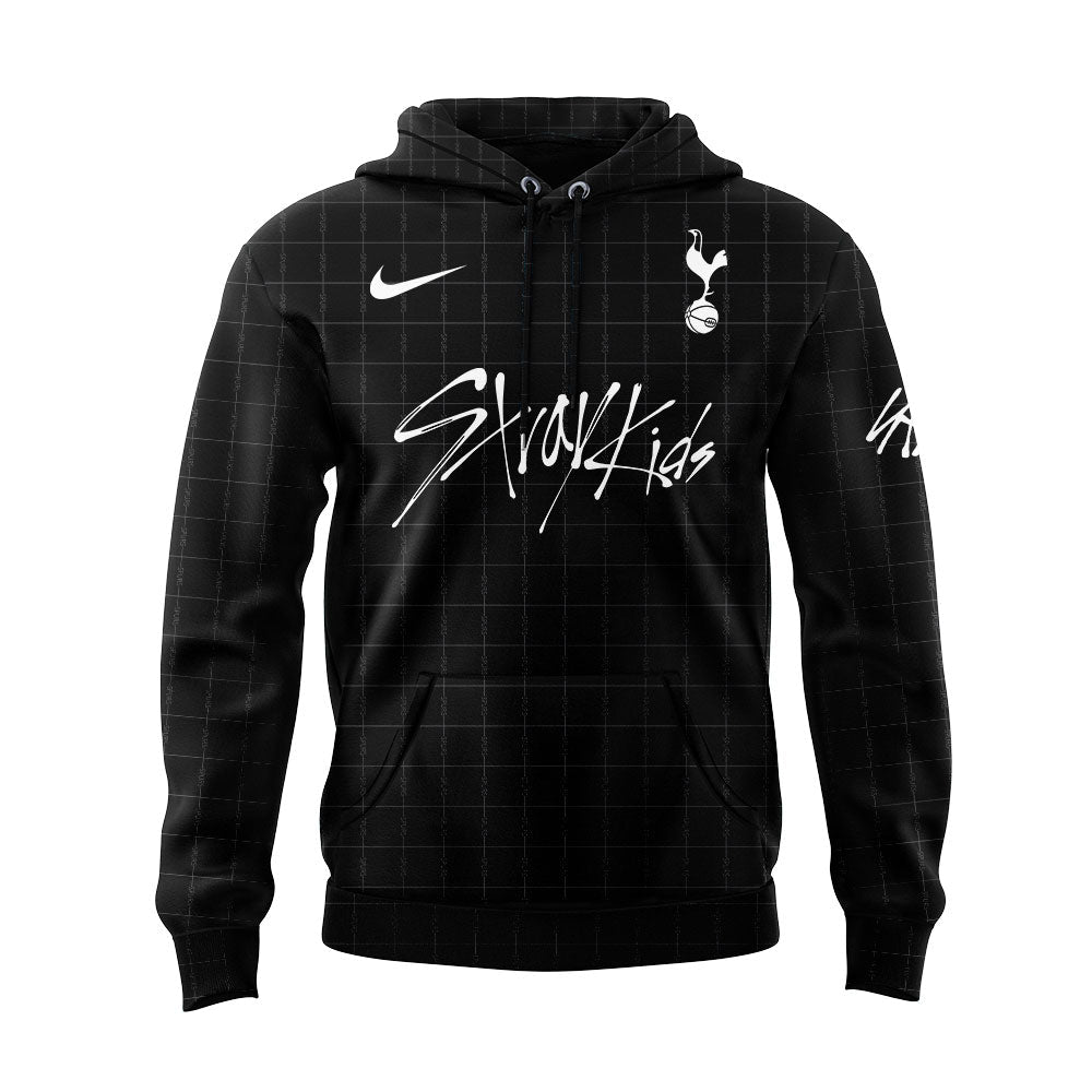 Limited Edition Tottenham Hotspur x Stray Kids Show Black Hoodie