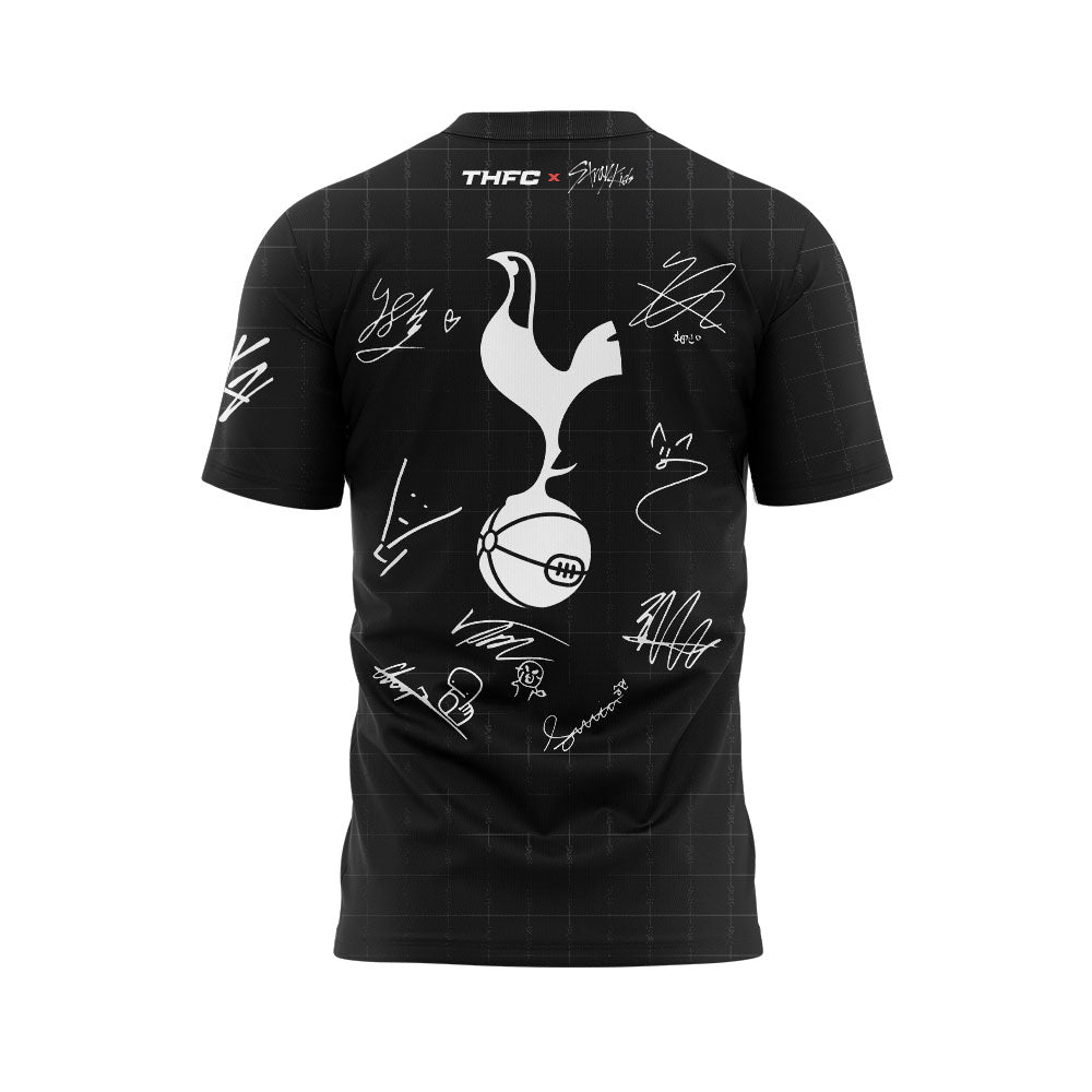 Limited Edition Tottenham Hotspur x Stray Kids Show Black TShirt