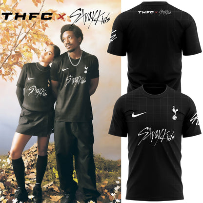 Limited Edition Tottenham Hotspur x Stray Kids Show Black TShirt