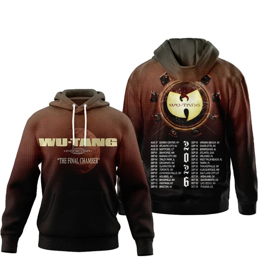 3D All Over Printed Wu-Tang Clan “Forever – The Final Chamber” Limited Edition Hoodie