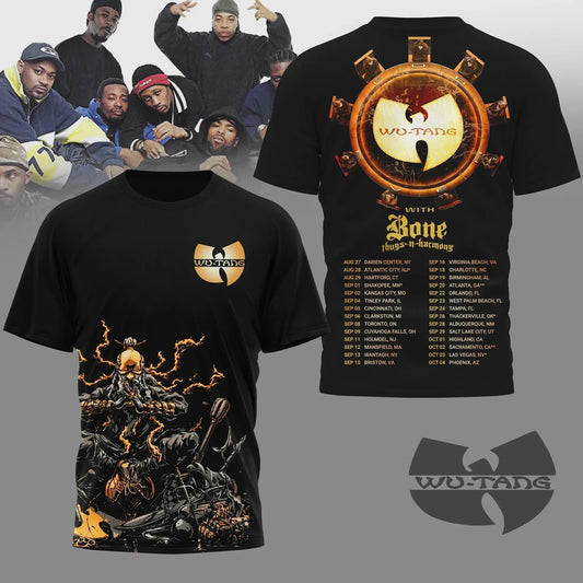 3D All Over Printed Wu-Tang Clan “Forever – The Final Chamber” Limited Edition Tshirt