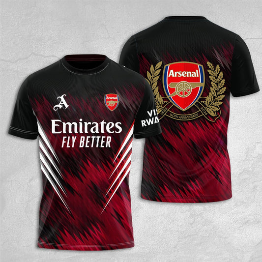 Arsenal F.C Champions League Final 2026 3D Apparel T-Shirt