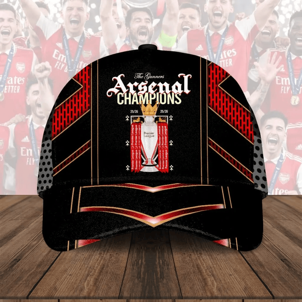 Arsenal F.C Premier League champions 25/26 T-SHIRT