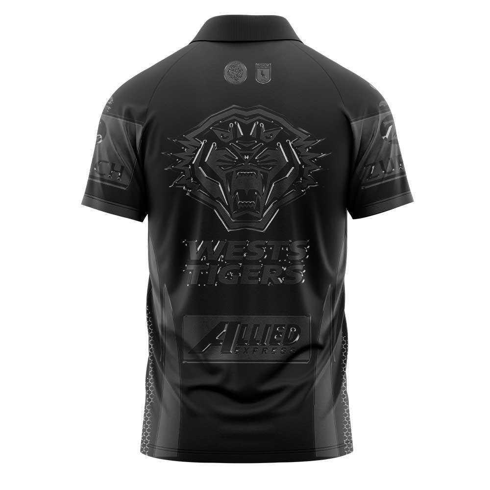 Limited Edition Wests Tigers Back In Black Polo