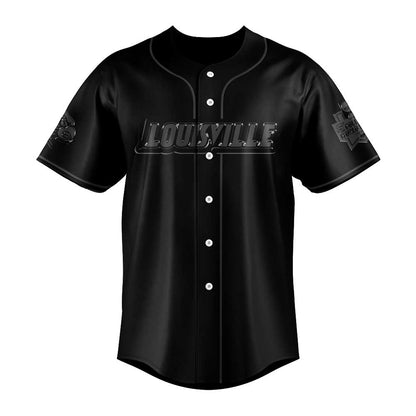 Limited Edition Louisville Baseball Back In Black Jersey