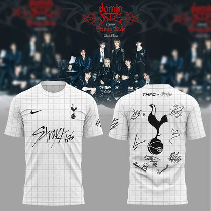 Limited Edition Tottenham Hotspur x Stray Kids Show Black TShirt
