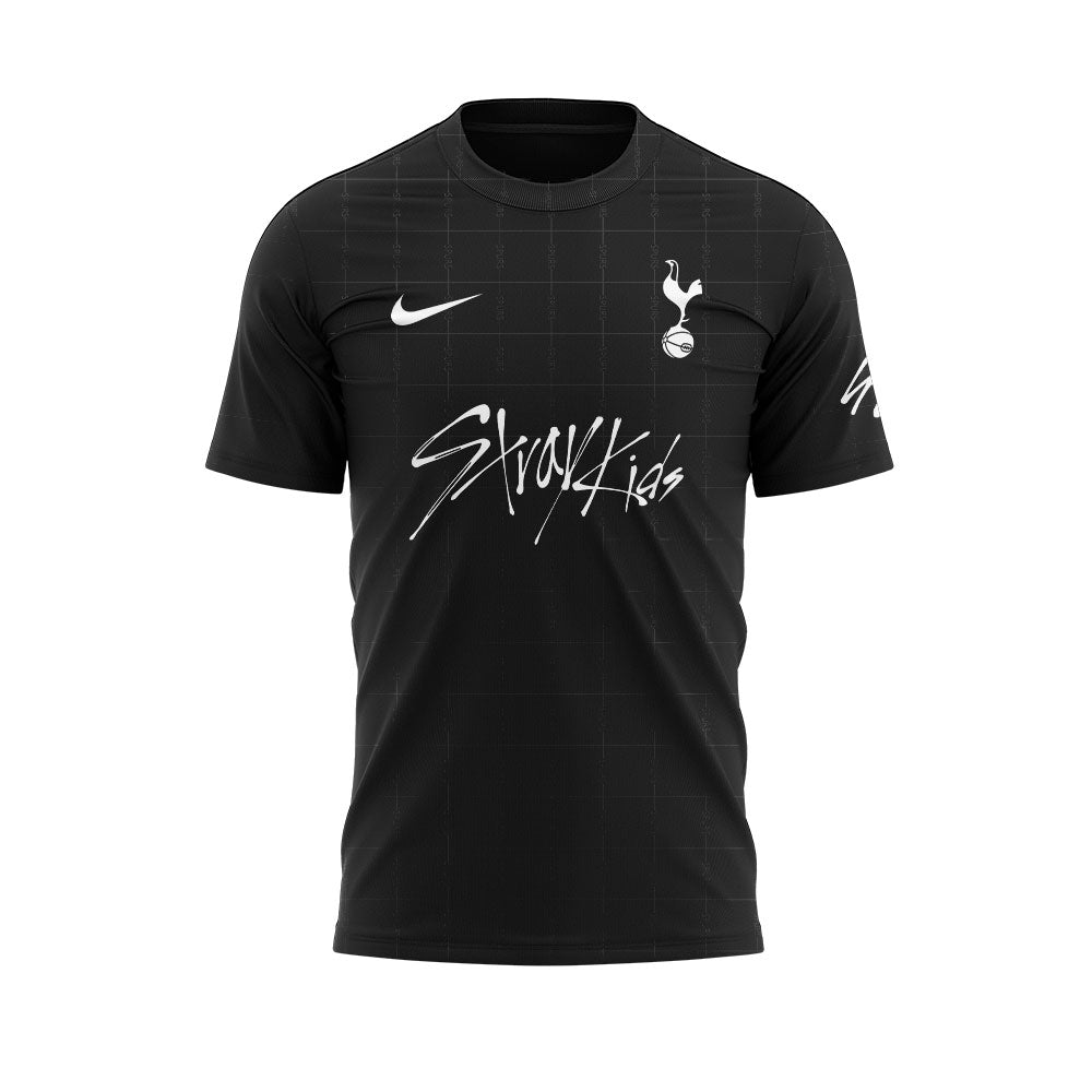 Limited Edition Tottenham Hotspur x Stray Kids Show Black TShirt