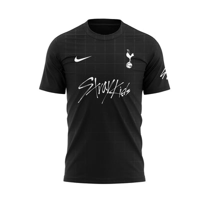 Limited Edition Tottenham Hotspur x Stray Kids Show Black TShirt