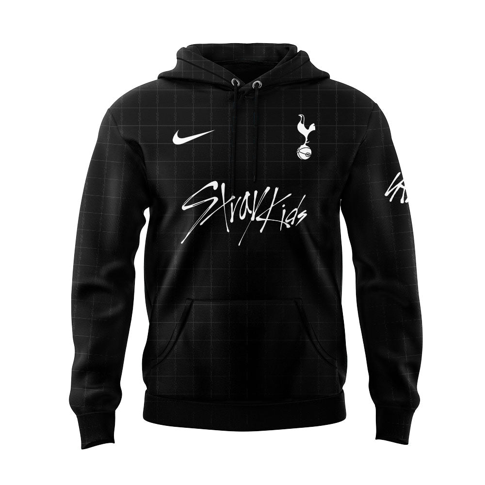 Limited Edition Tottenham Hotspur x Stray Kids Show Black Hoodie