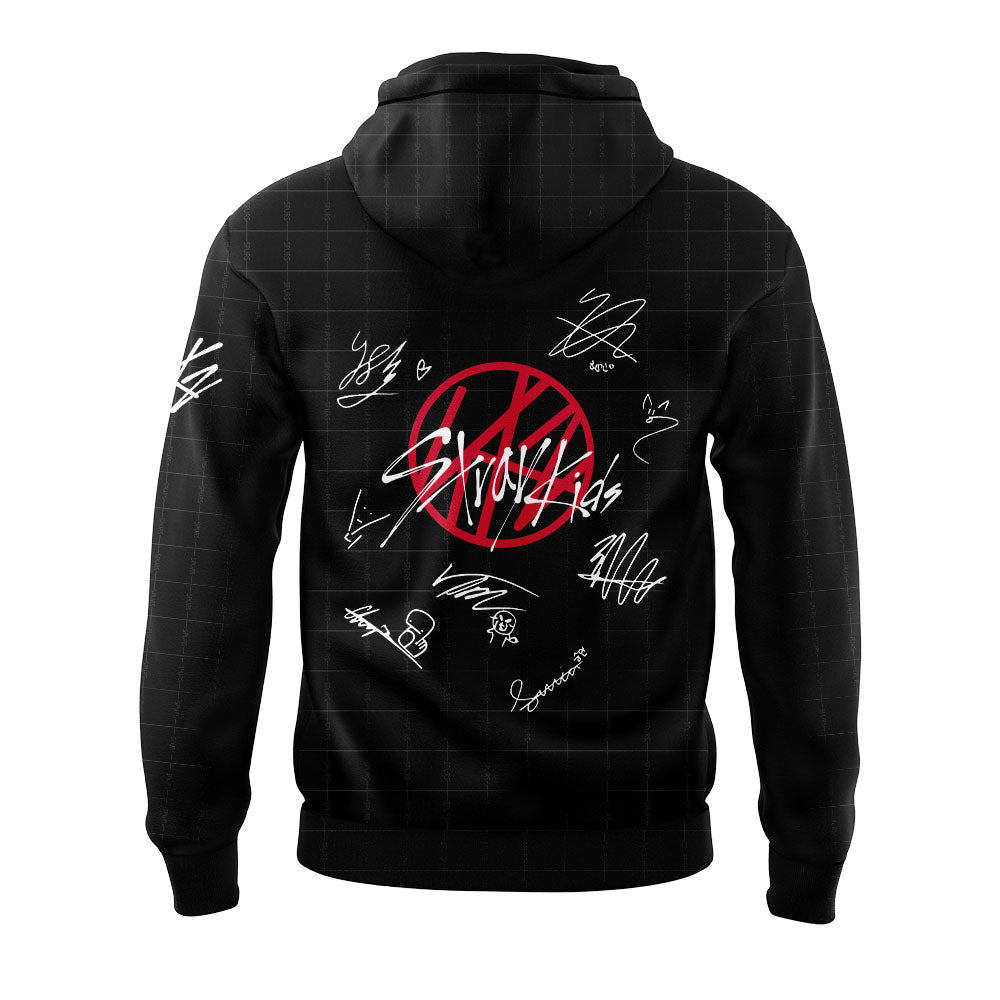 Limited Edition Tottenham Hotspur x Stray Kids Show Black Hoodie