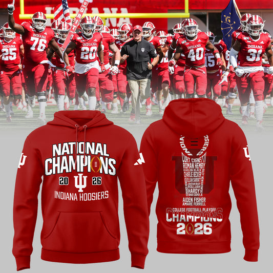 Indiana Hoosiers National Champions 2025/26 Hoodie