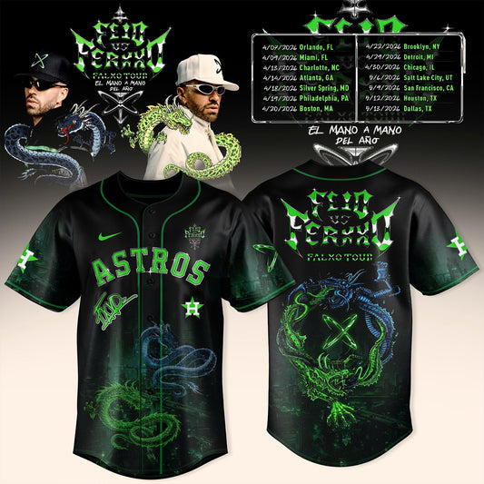 Houston Astros x FEID “Falxo Tour 2026” Limited Edition Jersey