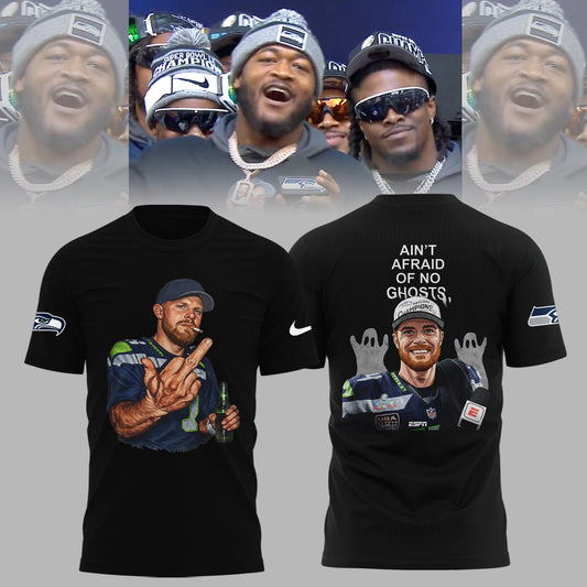 Seattle Seahawks Sam Darnold Middle Finger Limited Edition T-Shirt