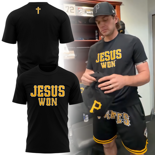Pittsburgh Pirates JESUS WON 2026 Limited Edition T-Shirt