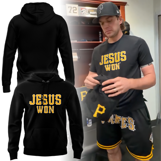 Pittsburgh Pirates JESUS WON 2026 Limited Edition Hoodie