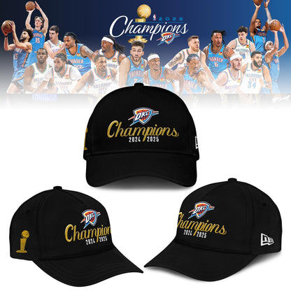 OKC THUNDER 2025 NBA CHAMPIONS T-Shirt