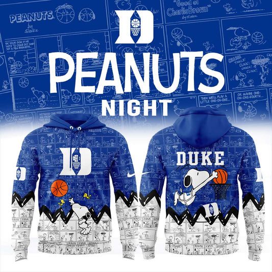 Duke Men’s Basketball 75th Anniversary of Peanuts Hoodie