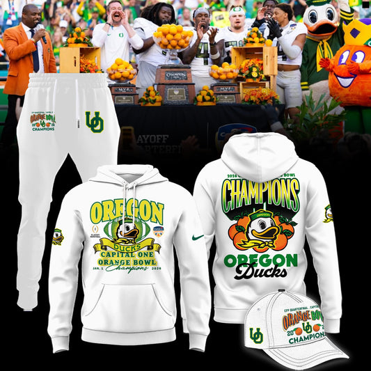 Oregon Football Quarterfinals Uniform Combo Hoodie 2026