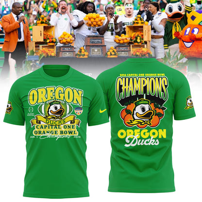 Oregon Ducks Football Back In Black 2025 Combo T-shirt