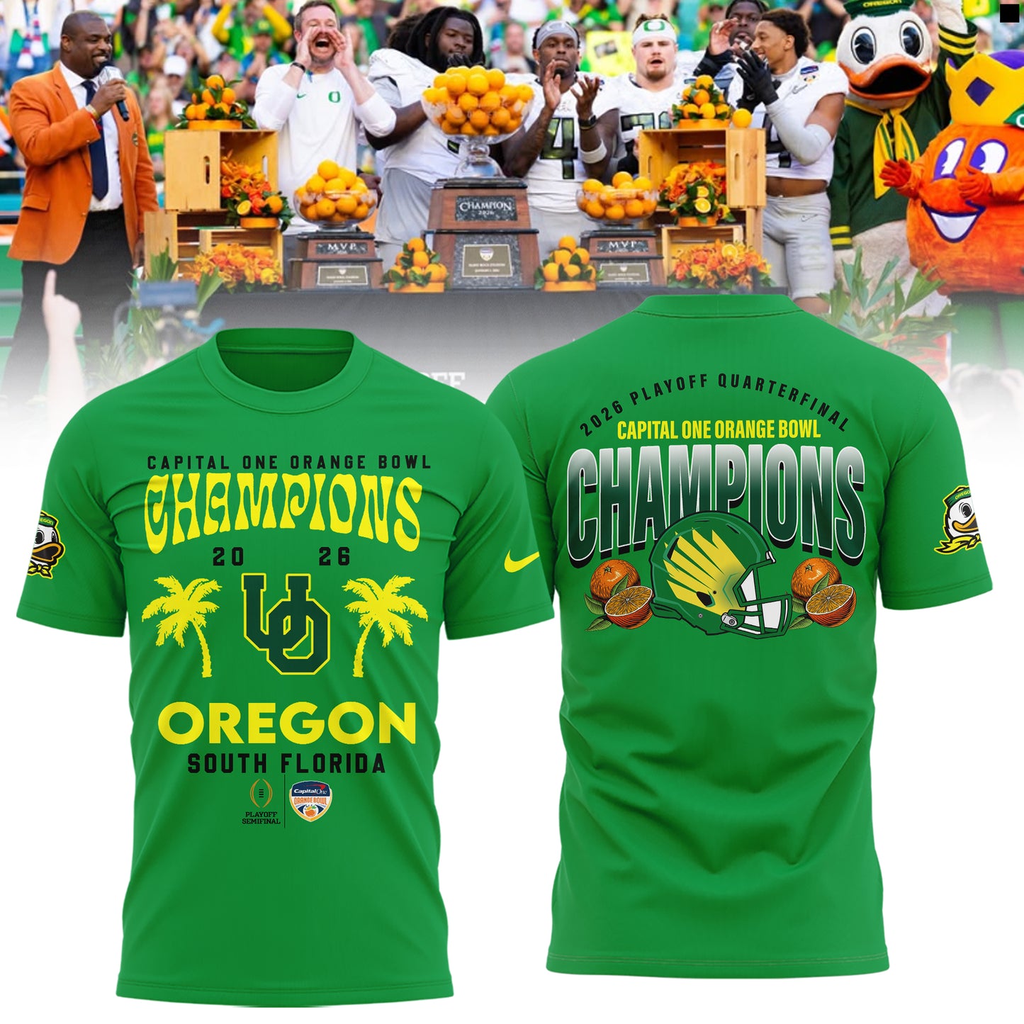 Oregon Ducks Football Back In Black 2025 Combo T-shirt