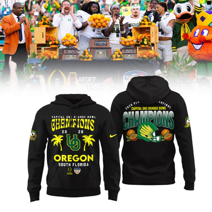 Oregon Football Quarterfinals Uniform Combo Hoodie 2026