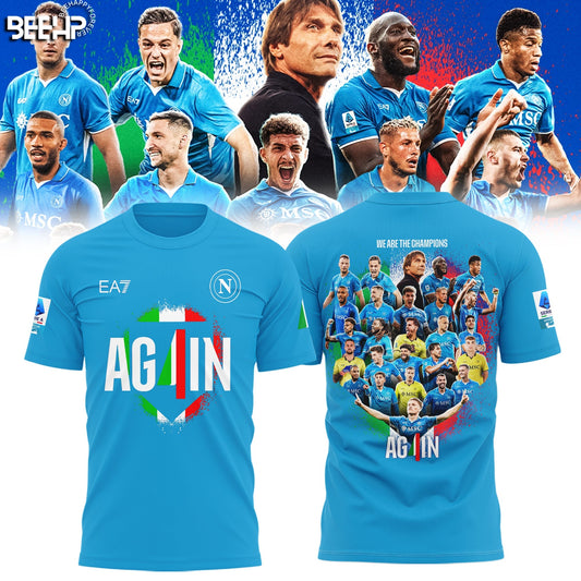SSC NAPOLI CAMPIONE Dâ€™ITALIA 2025 SHIRT