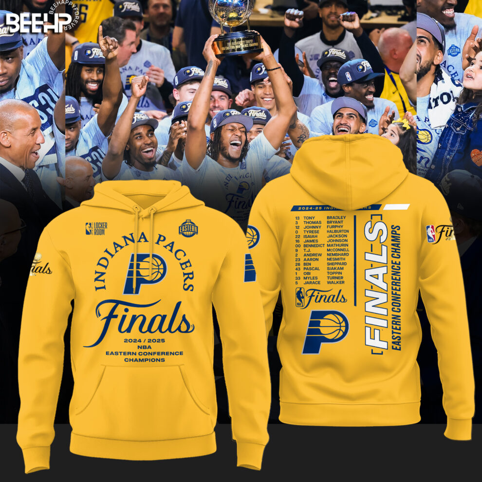 Indiana Pacers Fanatics 2025 Eastern Conference Champions Hoodie
