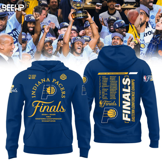 Indiana Pacers Fanatics 2025 Eastern Conference Champions Hoodie