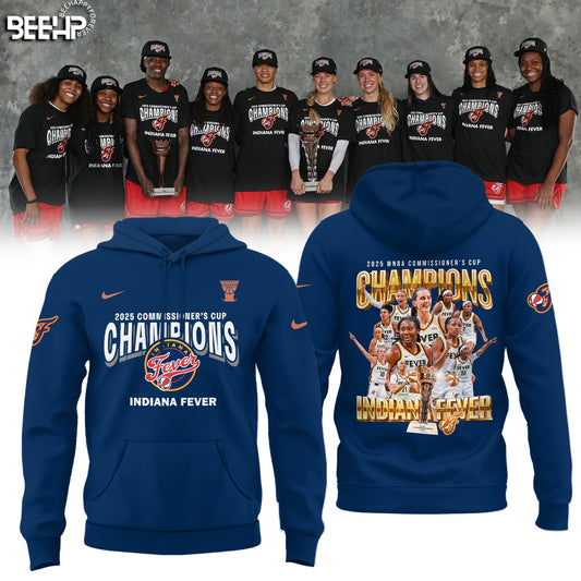 Indiana Fever 2025 WNBA Commissioner’s Cup Champions Hoodie