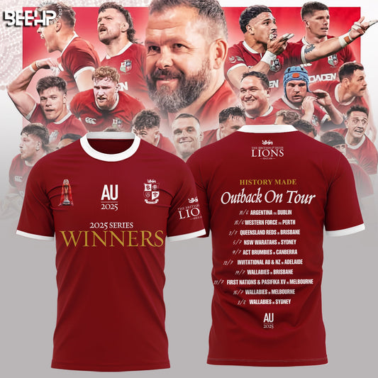 British & Irish Lions – Lions Series Trophy Champion Tshirt