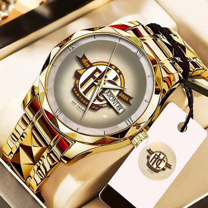 Hawthorn Hawks Alloy Luxury Quartz Watch With Box