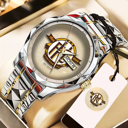 Hawthorn Hawks Alloy Luxury Quartz Watch With Box