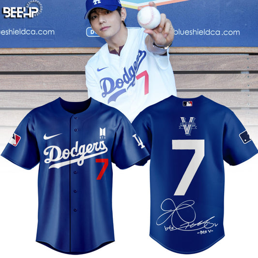 Los Angeles Dodgers x V BTS Limited Edition Jersey