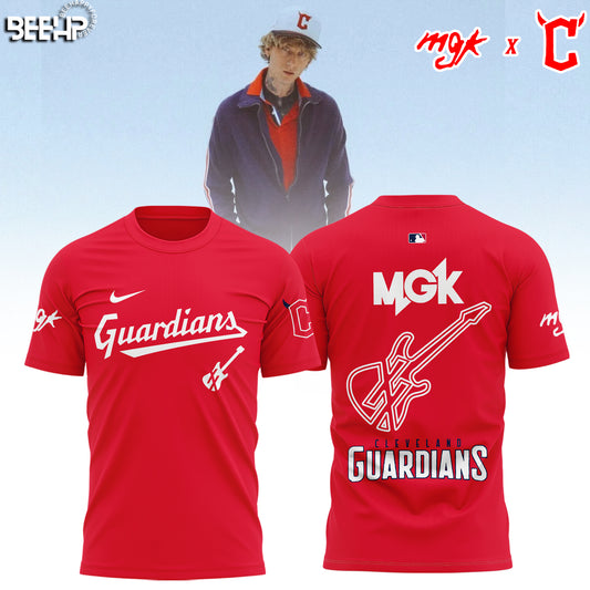 Cleveland Guardians x Mgk 2025 Limited Tshirt