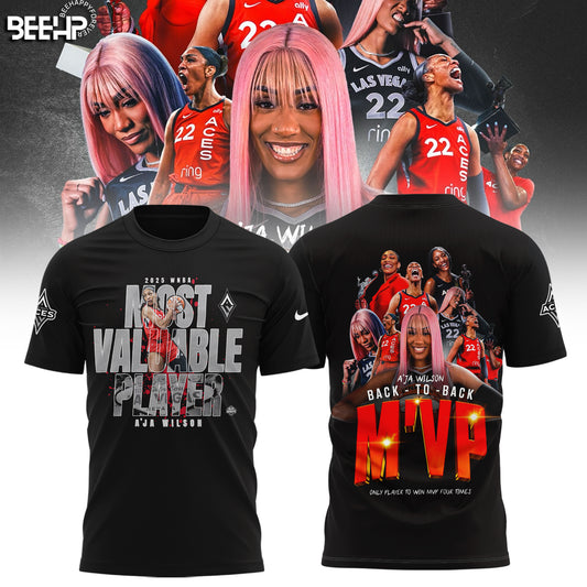 LAS VEGAS ACES A'JA WILSON 2025 MVP Tshirt