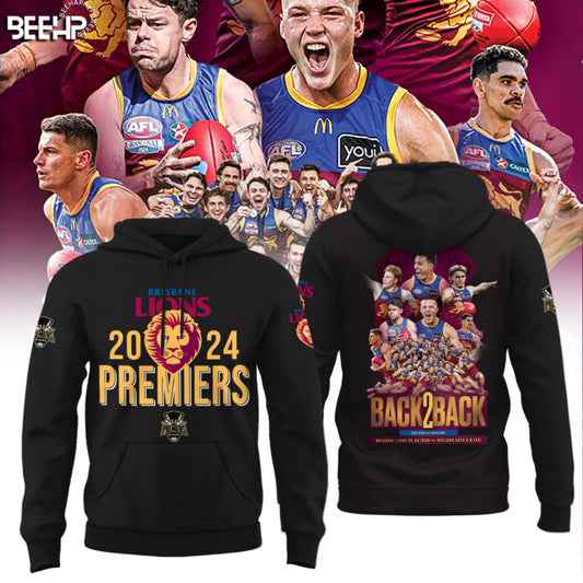 Brisbane Lions 2025 Premiers Limited Edition Hoodie