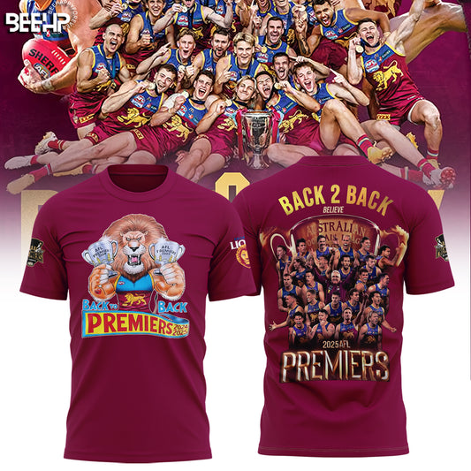 Brisbane Lions 2025 Premiers Limited Edition Shirt