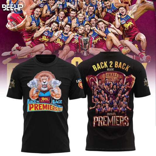 Brisbane Lions 2025 Premiers Limited Edition Shirt