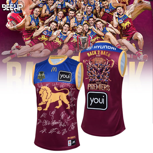 Brisbane Lions 2025 Premiers Limited Edition Jersey