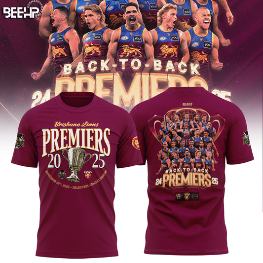 Brisbane Lions 2025 Premiers Limited Edition Shirt