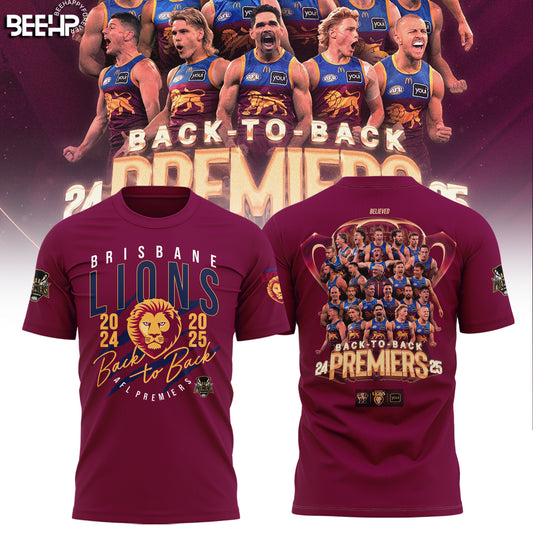 Brisbane Lions 2025 Premiers Limited Edition Shirt