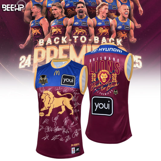 Brisbane Lions 2025 Premiers Limited Edition Jersey