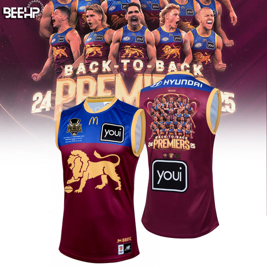 Brisbane Lions 2025 Premiers Limited Edition Jersey